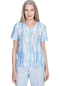 Petite St. Thomas Brushstroke Top
