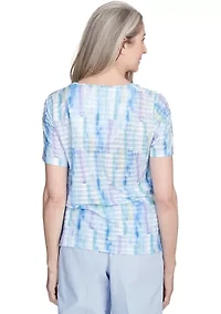 Petite St. Thomas Brushstroke Top