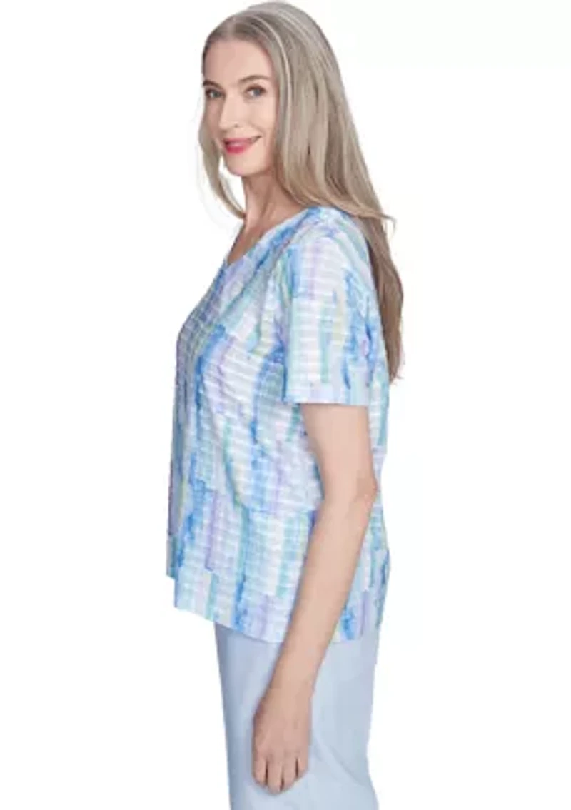Petite St. Thomas Brushstroke Top