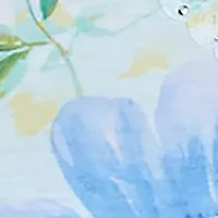 Petite St. Thomas Drama Floral Print Top