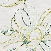 Plus Santa Fe Monotone Embroidery Top