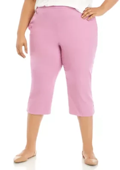 Plus Capri Pants