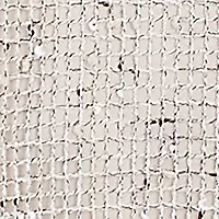 Petite Natural Instinct Popcorn Mesh Top with Woven Trim