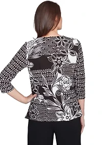 Petite Natural Instinct Monotone Patch