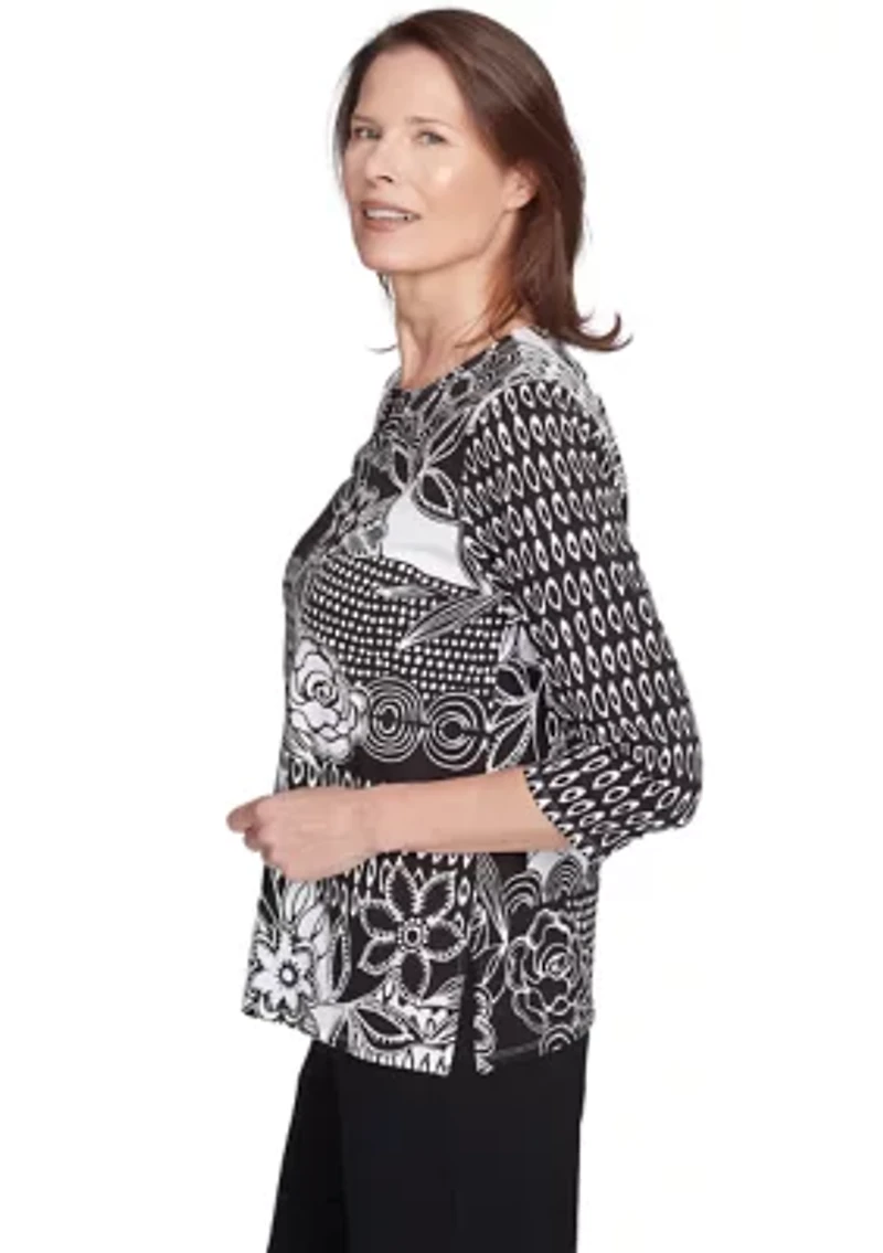 Petite Natural Instinct Monotone Patch