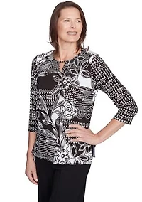 Petite Natural Instinct Monotone Patch
