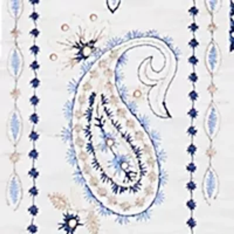 Women's Summer Solstice Embroidered Linear Yoke Top