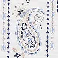 Women's Summer Solstice Embroidered Linear Yoke Top