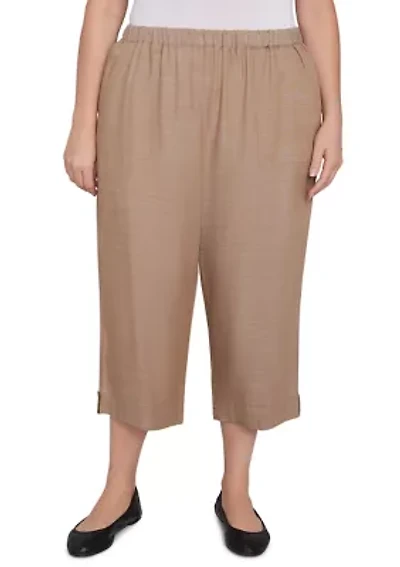 Plus Summer Solstice Capri Pants