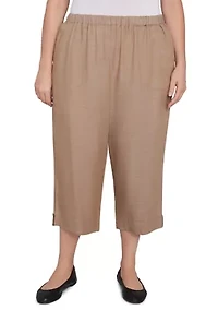 Plus Summer Solstice Capri Pants