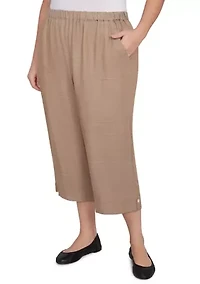 Plus Summer Solstice Capri Pants