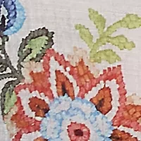 Plus Summer Solstice Batik Floral Printed Top