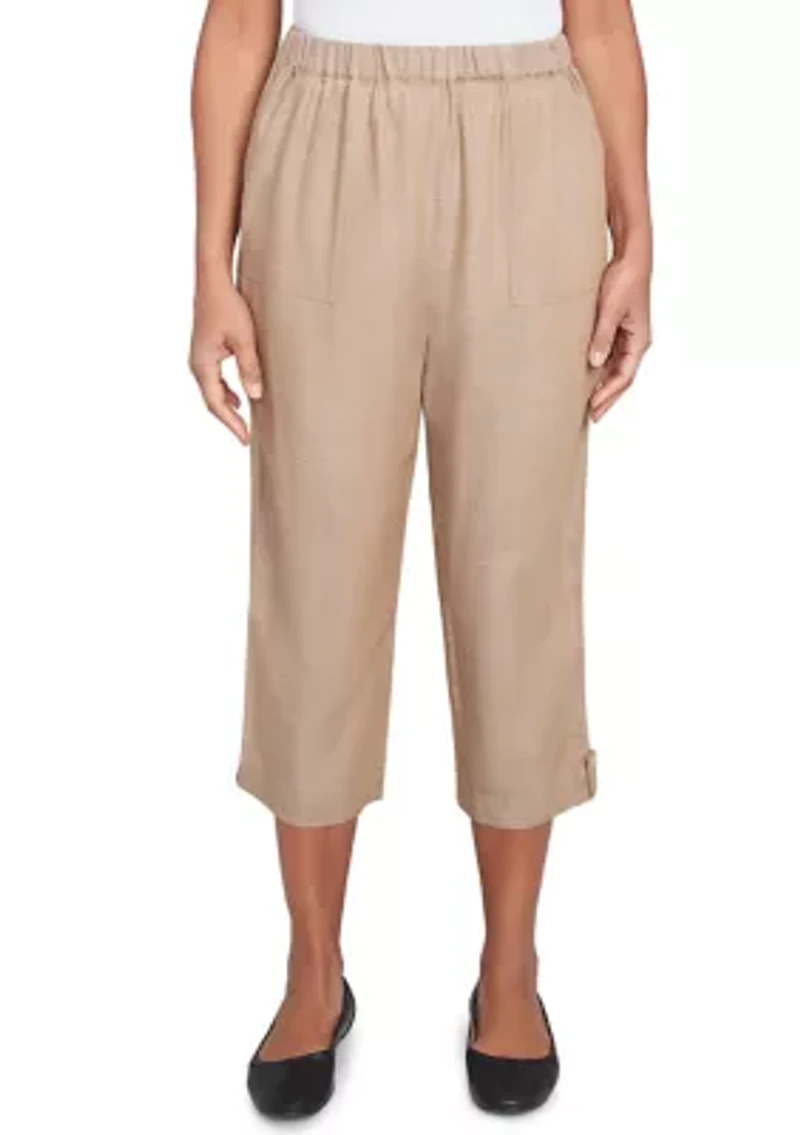 Petite Summer Solstice Capri Pants