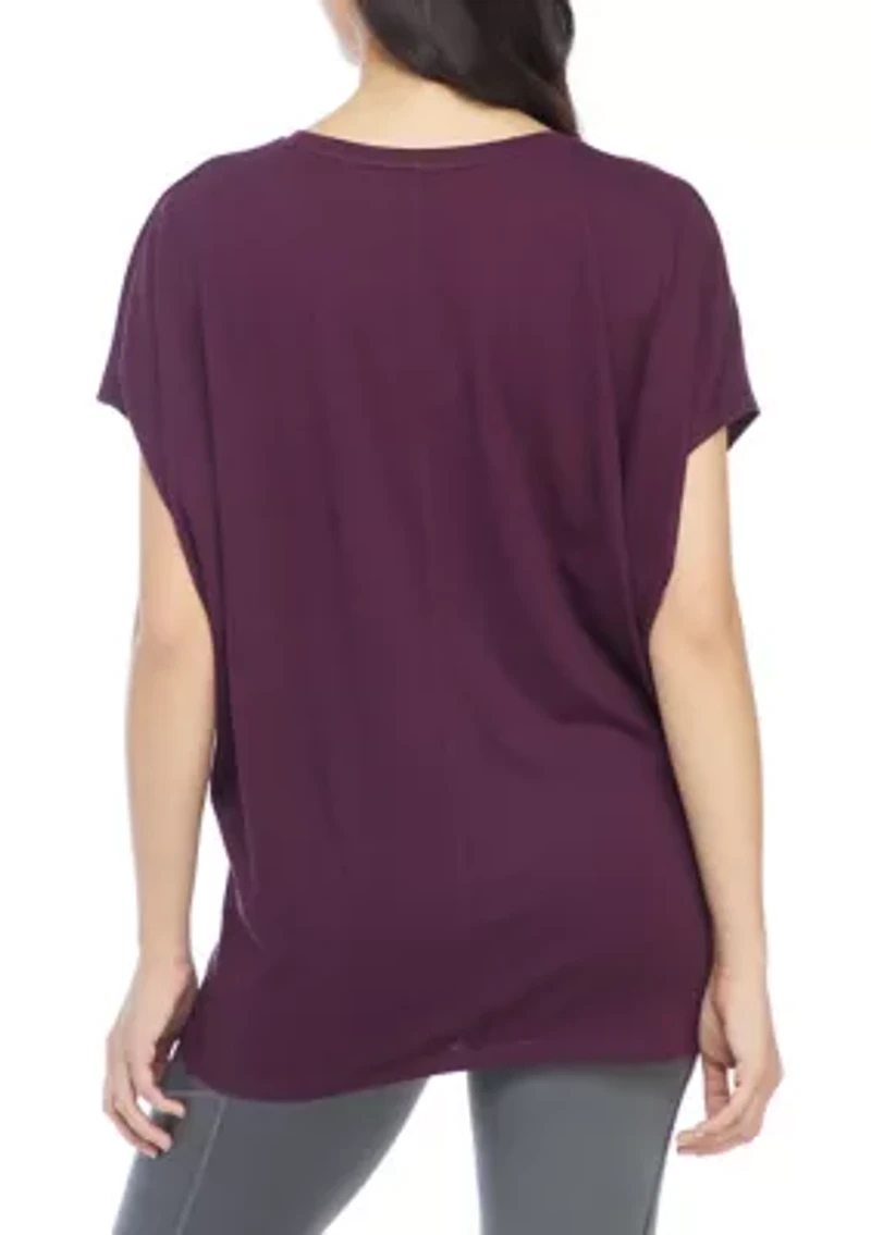 Petite Dolman Sleeve Swing Top