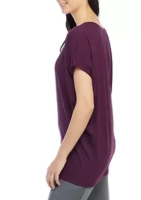 Petite Dolman Sleeve Swing Top