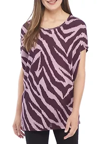 Studio Petite Cap Sleeve Swing Top