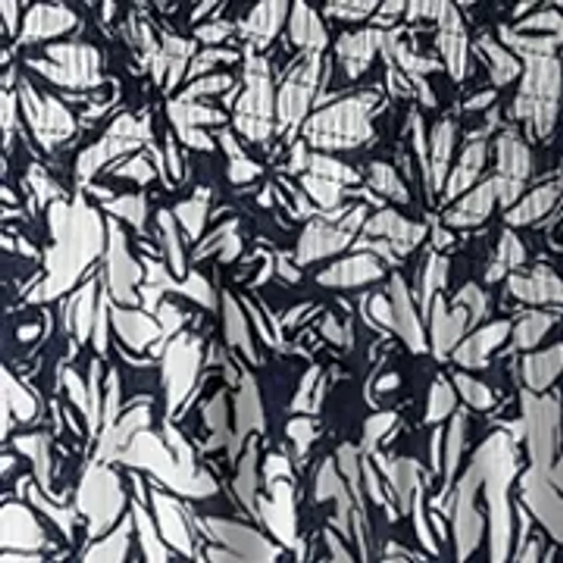 Women's Sleeveless Floral Smocked Midi Dress