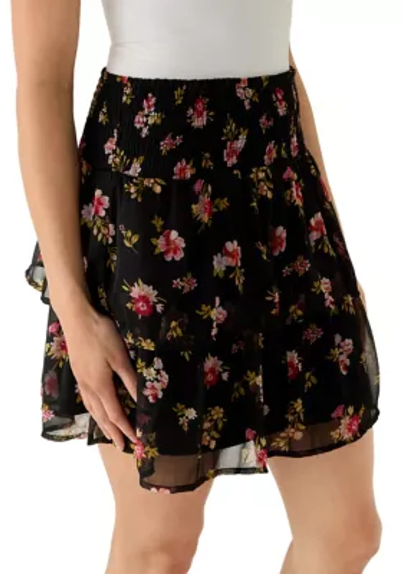 Women's High Waisted Smocked Shorts