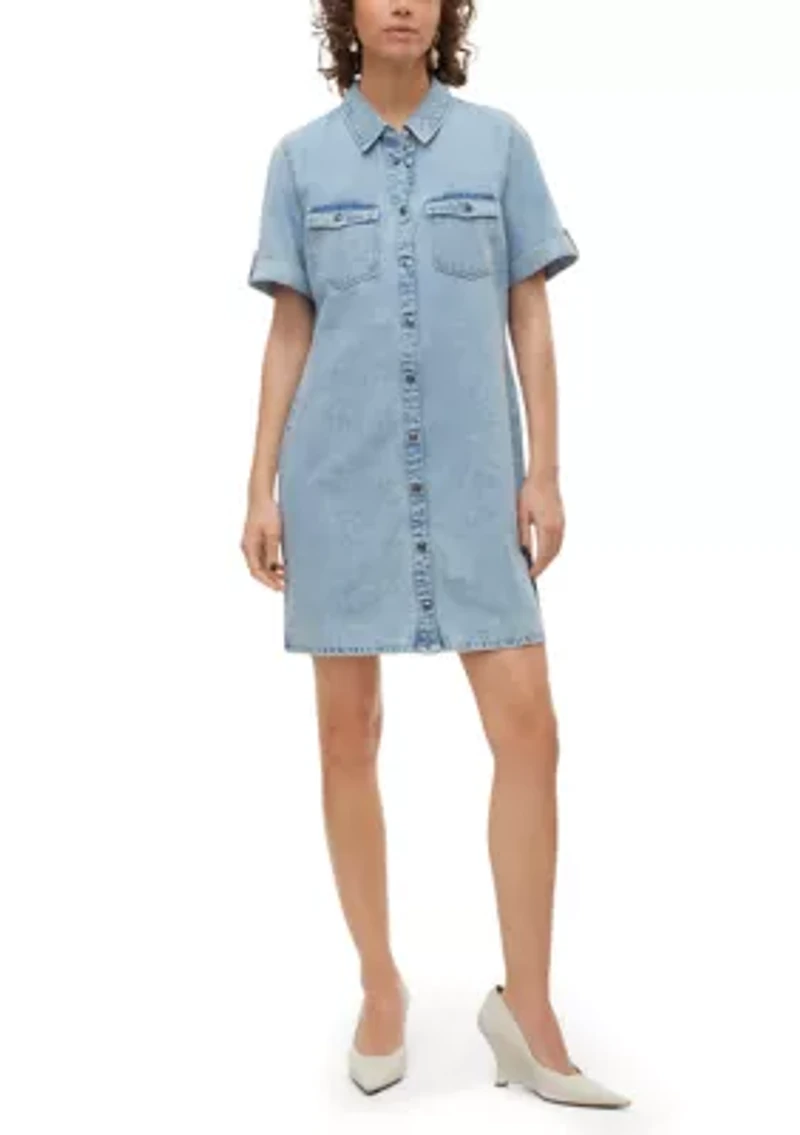 Women's Denim Mini Dress