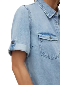 Women's Denim Mini Dress