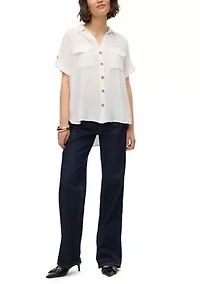 Women's Roll-Tab Sleeve Shirt