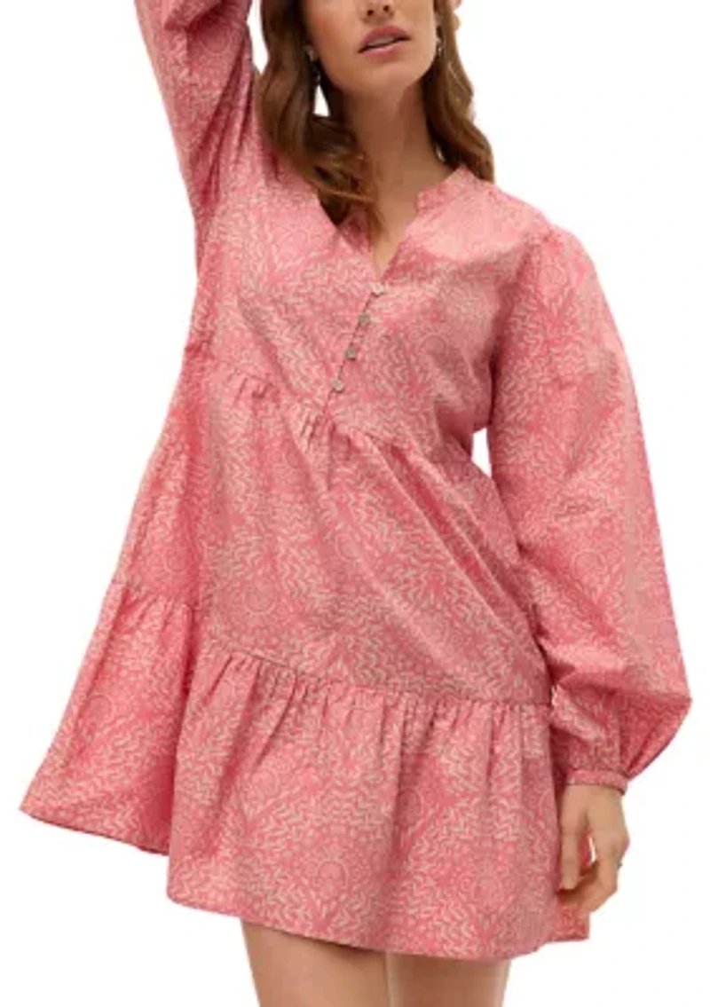 Women's Printed Short Dress