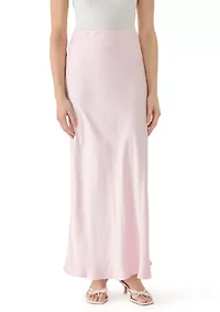 Women's High Waist Long Skirt
