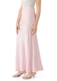 Women's High Waist Long Skirt