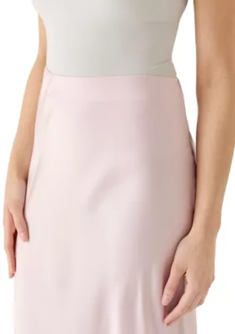 Women's High Waist Long Skirt