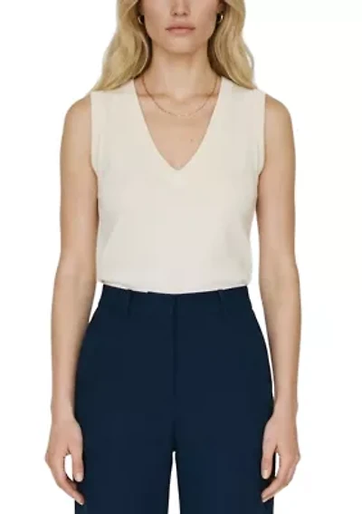 Women's Short Deep V Neck Top
