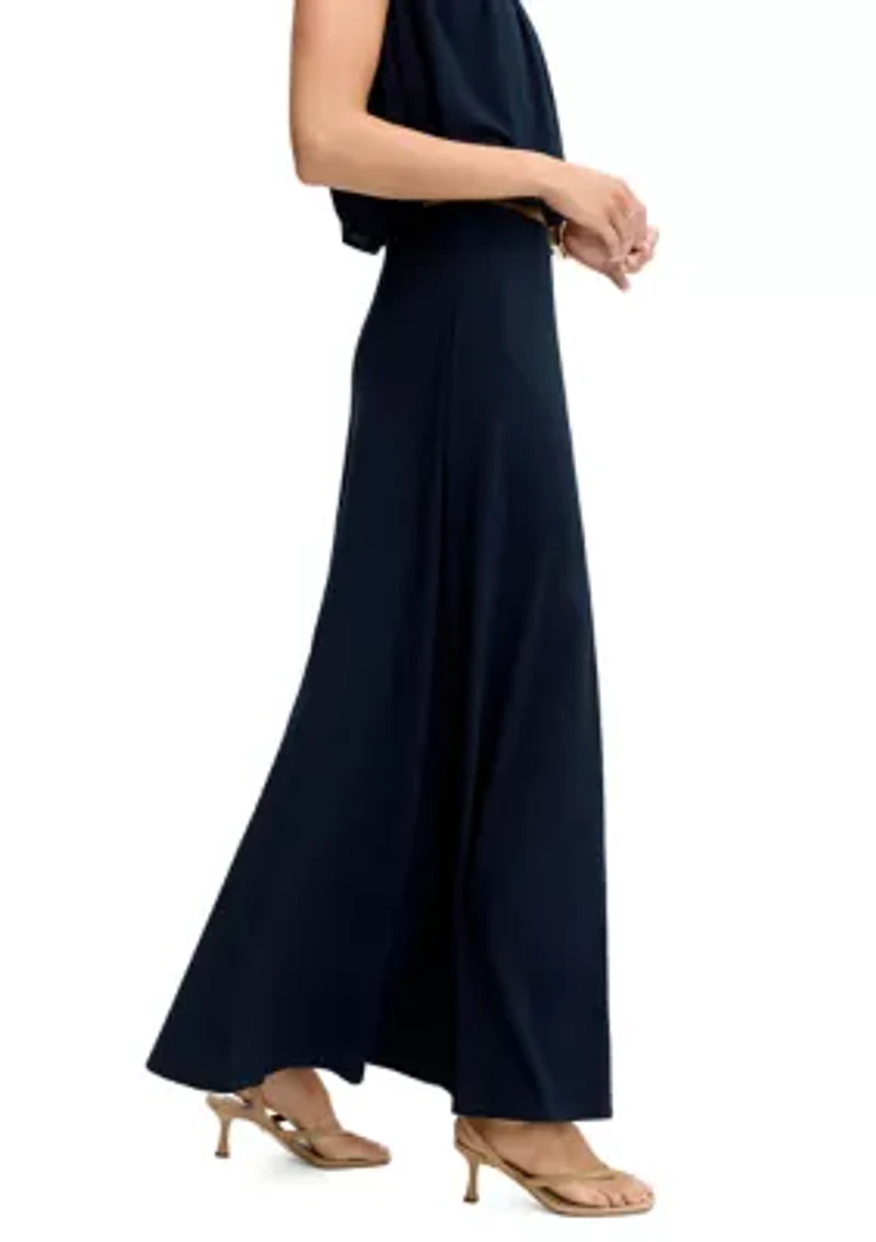 Women's Gathered Maxi Skirt