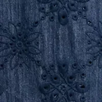 Women's Denim Eyelet Dress