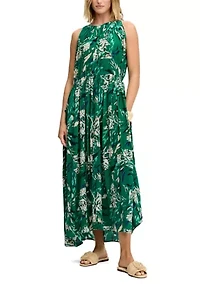 Women's Side Tie Maxi Dress