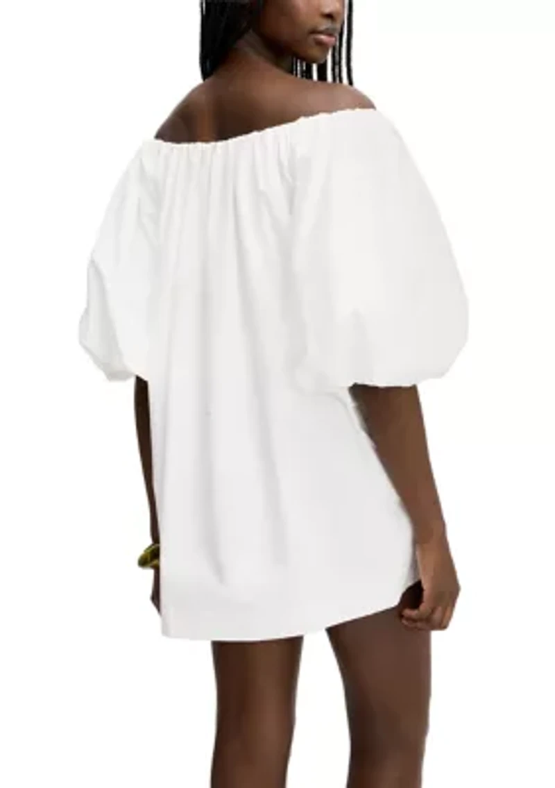 Women's Short Sleeve Bubble Dress