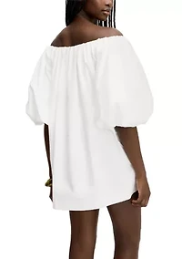 Women's Short Sleeve Bubble Dress