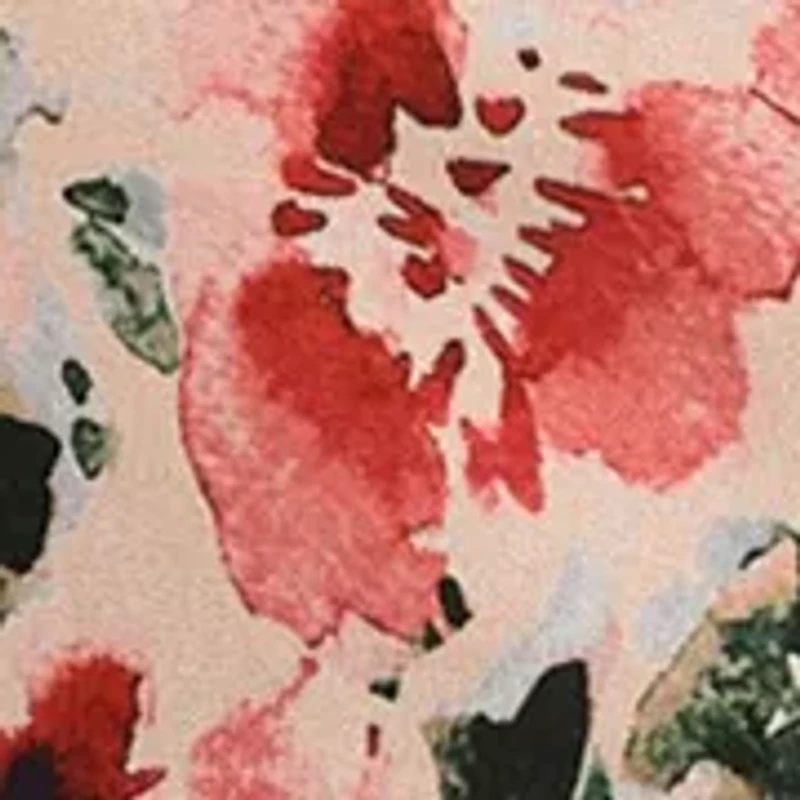 Women's Mandarin Collar Print Blouse