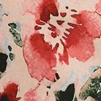 Women's Mandarin Collar Print Blouse