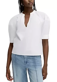 Women's Puff Sleeve Blouse