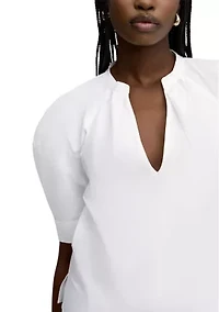 Women's Puff Sleeve Blouse