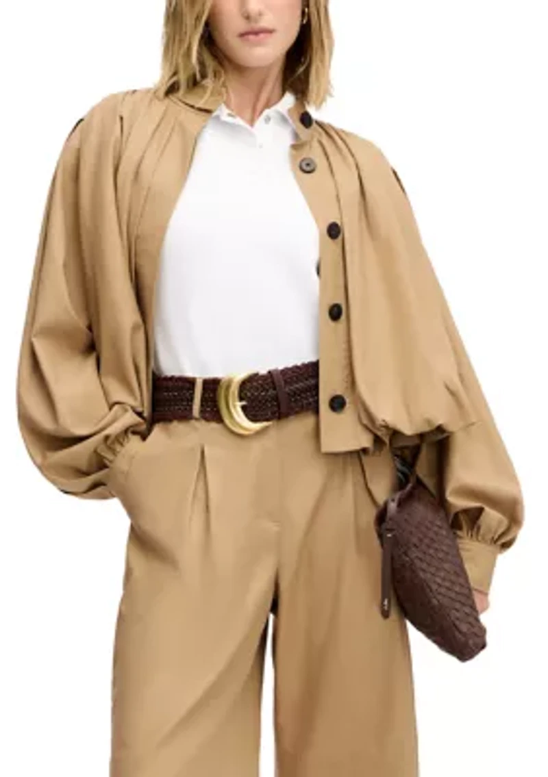 Women's Bubble Trench Jacket