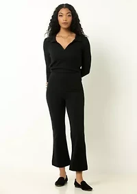 Shaping Cropped Kick Flare Pant