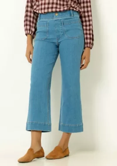 High Waist Crop Jean