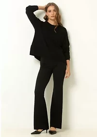 Relaxed Crew Neck Sweater