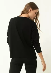 Relaxed Crew Neck Sweater