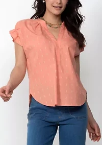 Cotton Peasant Blouse