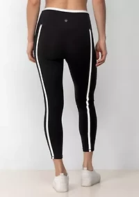Active Hi Rise 7/8 Legging with Stripe