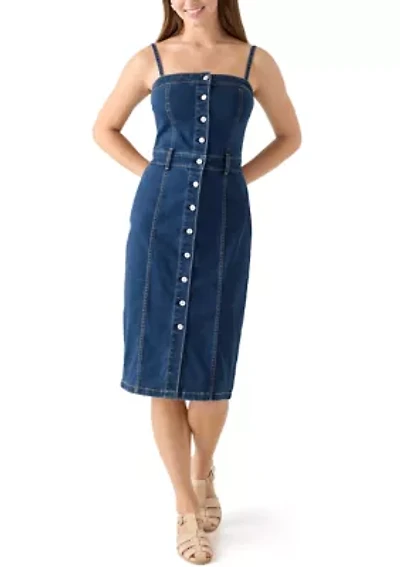 Women's Upper Eastside Denim Bustier Dress
