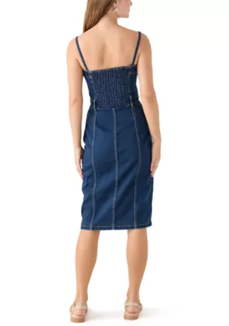 Women's Upper Eastside Denim Bustier Dress