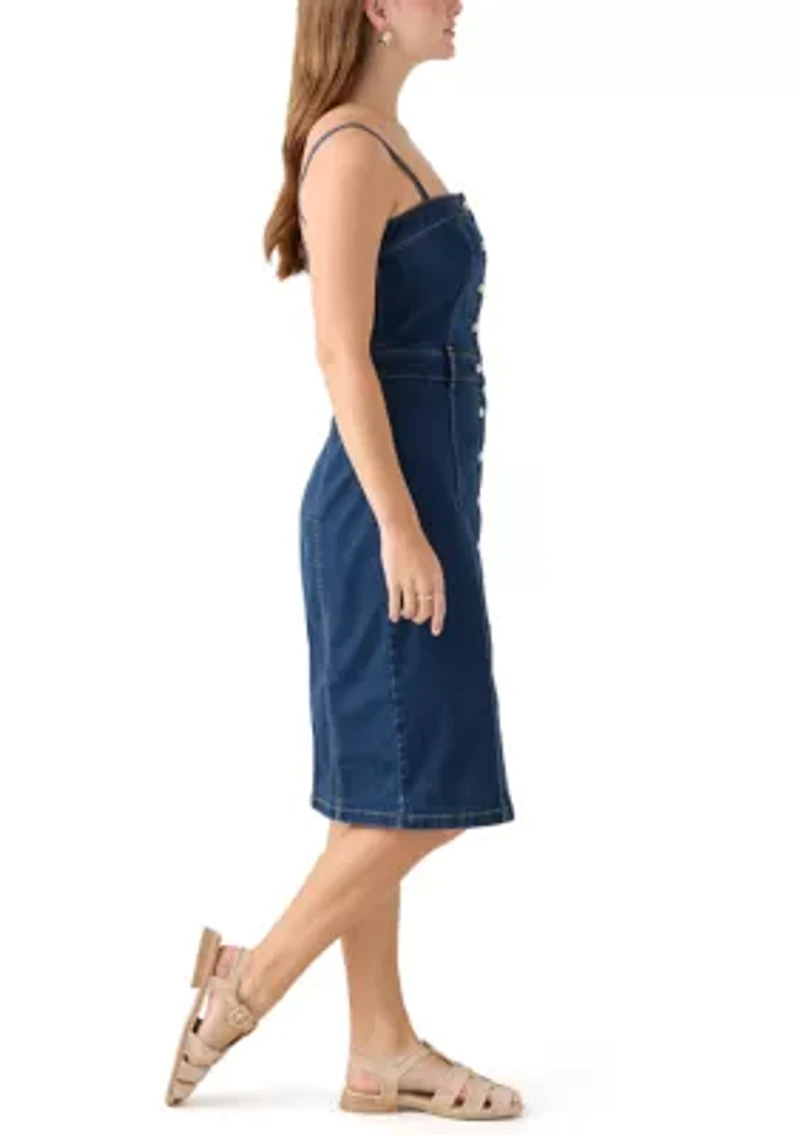 Women's Upper Eastside Denim Bustier Dress
