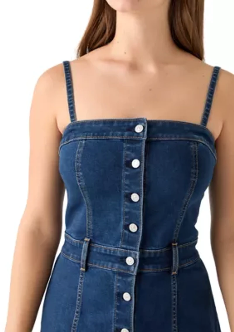 Women's Upper Eastside Denim Bustier Dress